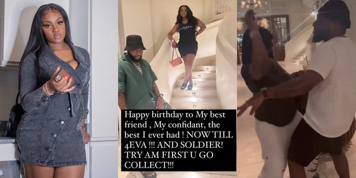 Davido celebrates his wife, Chioma’s 29th birthday in Jamaica, calls her his ‘soldier’ and ‘best friend’