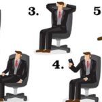 What a man’s sitting position says about his personality