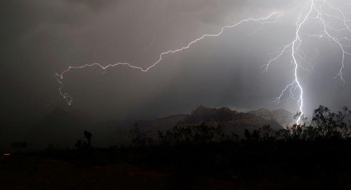 Lightning strike electrocutes 2 women, causes fire outbreak in Lagos