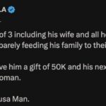 Man struggling to feed family takes 2nd wife after customer gifted him N50,000