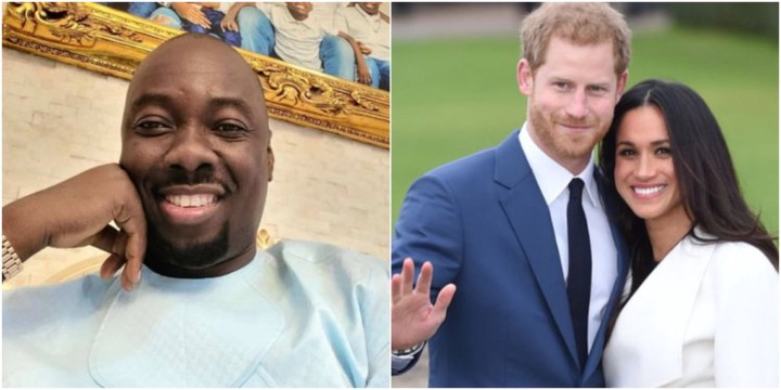 Obi Cubana overjoyed as he hosts Prince Harry and Meghan Markle in his luxury hotel