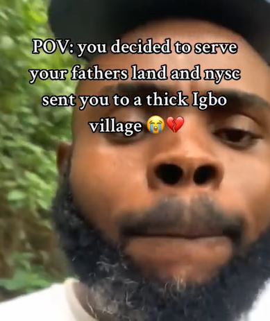 Corper Shares Video Of The Remote Village Area He Was Posted To