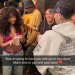 Chris Brown Appreciates Ayra Starr Following Their Collaboration On His Tour