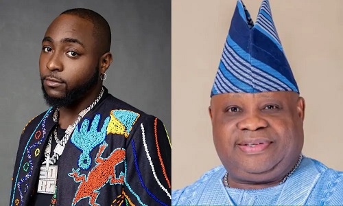 Future President – Davido Hails Governor Adeleke (Video)