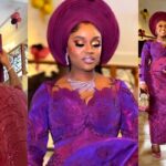 First Video of Chioma in Her First Outfit for Her Wedding