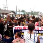 Passengers Stranded As Rivers Community Women Block Airport Gate, Start Cooking