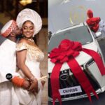 GAC Motors Gift Davido And Chioma Adeleke Brand New SUV On Wedding Day (Video)