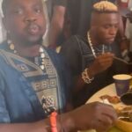 Victor Osimhen Storms Davido’s Wedding With VeryDarkman (Videos)