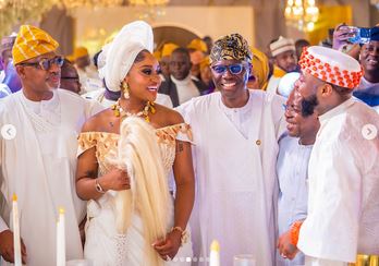 Governor Sanwo-Olu Congratulates Davido And Chioma On Their Successful Wedding