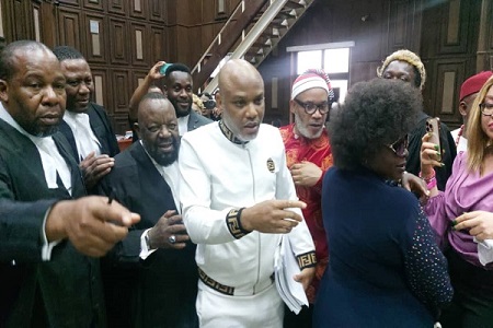 Nnamdi Kanu Appeals Court Ruling On Jurisdiction