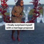 Single Lady Proposes Marriage To Herself (Video)