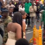 The Moment Two Ladies Got Bounced From Davido And Chioma’s Wedding (Video)