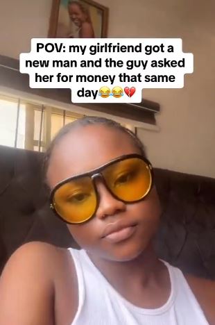 Lady In Shock As Boyfriend Of One Day Borrows Money From Her (Video)