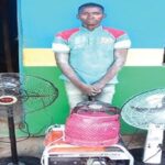 Police Arrest Alleged Burglar, Recover N577,000 Worth Of Stolen Goods From Him