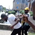 Nigerian Man Beaten With Bottles And Planks Before Being Thrown In Gutter For Allegedly Being G*y (Video)