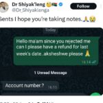 Man Dragged Online As He Asks For Refund Of Money He Paid On Date After The Woman Refused To Be His Girlfriend