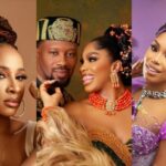 Adesua Etomi-Wellington Sends Heartwarming Message to Sharon Ooja Following a Successful Wedding