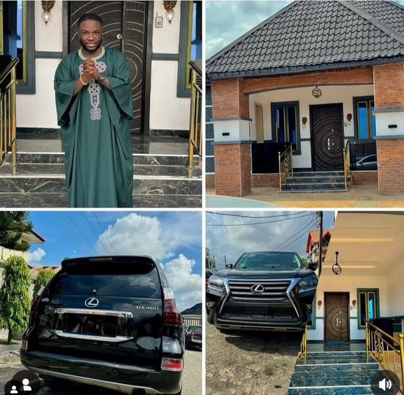 Actor Ibrahim Itele Acquires A New House And Car