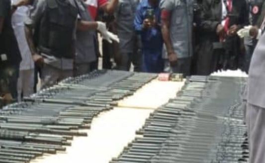 Customs Intercepts Large Catche Of Arms, Drugs In Port Harcourt