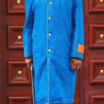 FCT Minister, Nyesom Wike Stuns In A $1, 402 Versace Denim Outfit