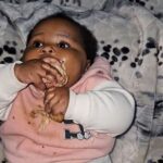 Video Of 8-month-old Baby Devouring Chicken Causes Stir Online