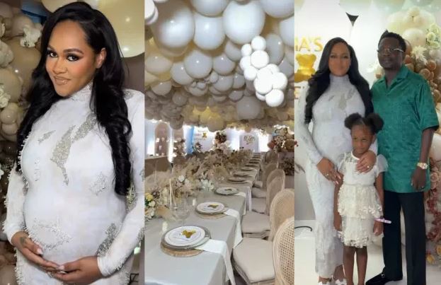 Photos/Video From Tania Omotayo’s Surprise Baby Shower