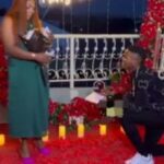 Lady In Tears As Boyfriend Proposes With Diamond Ring (Video)