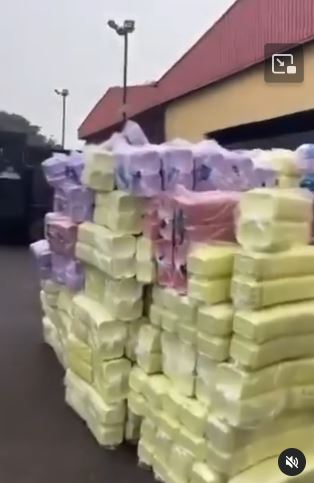 Lagos Busts Banned Styrofoam Warehouse In Mushin (Video)