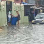 Lagos State Commissioner For Environment Vows To Take Action Against Two Persons Caught On Tape Allegedly Throwing Trash Into Flood Water