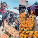 Lady Celebrates Making Her First Million in Tomato Business