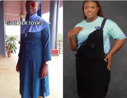 Lady’s 10-Year Transformation Sets Tongues Wagging (Video)