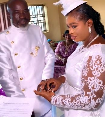 Elderly Couple Officially Tie The Knot (Videos)