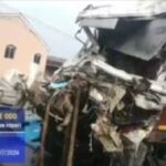 LASTMA Rescues Driver With Broken Legs In Lagos Truck Collision