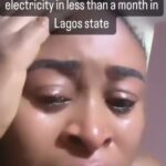 Actress Sarah Martins Break Down In Tears After Spending N300K On Electricity Bill In Less Than One month (Video)