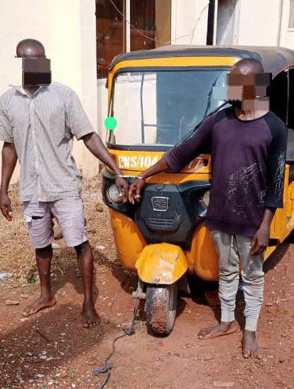 Two Tricycle Thieves Arrested In Enugu