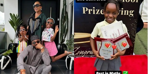 Ebuka Obi-Uchendu’s Daughter, Jewel Bags Multiple Awards in School