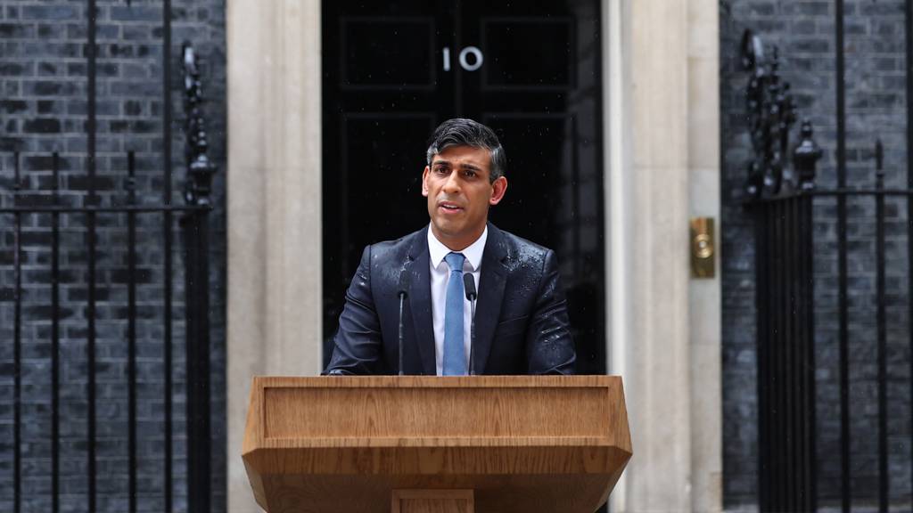 Rishi Sunak Resigns As Conservative Party Leader After Heavy Defeat To Labour Party