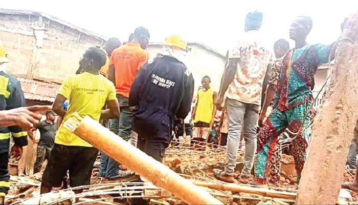 Four Declared Dead As Rescue Operation Ends In Anambra Market Collapsed Building