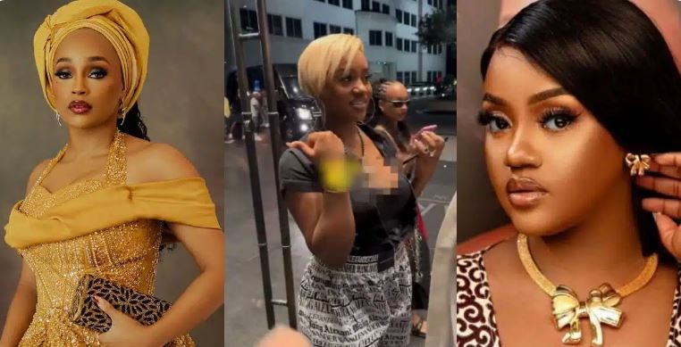 Davido’s Cousin, Folashade Throws Shade As She Hangs Out With Chioma (Video)