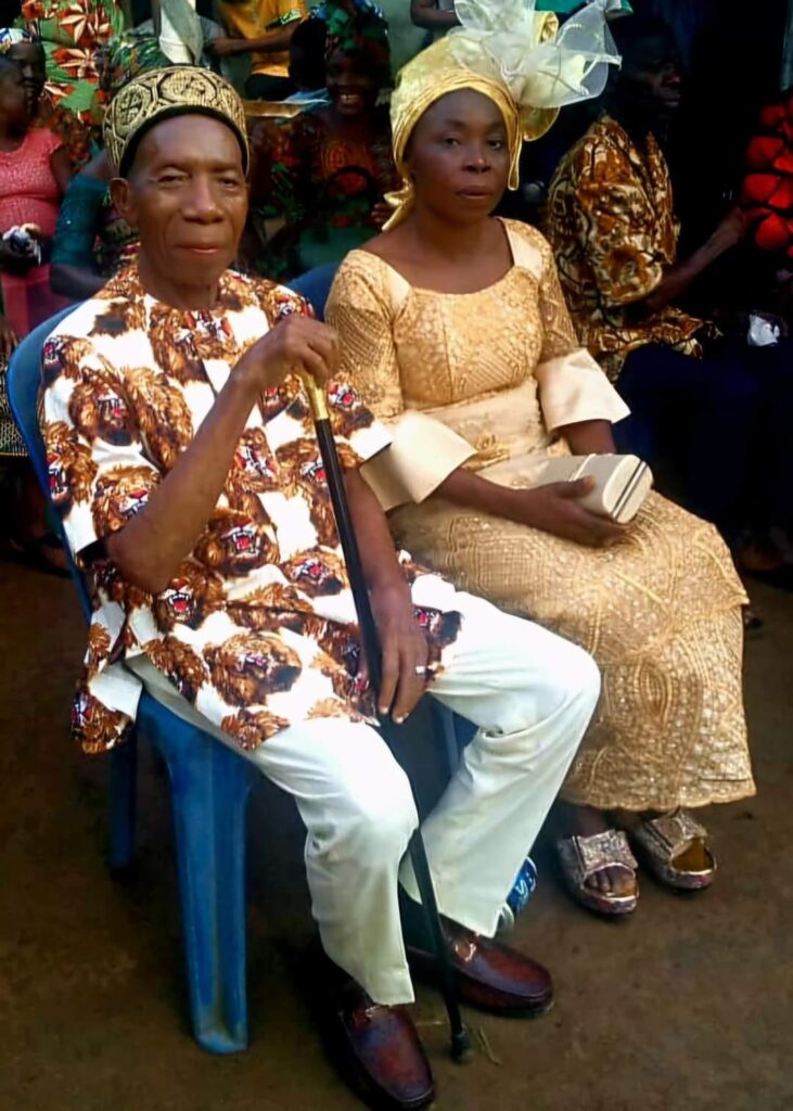 Elderly Nigerian Couple Gets Married (Photo)