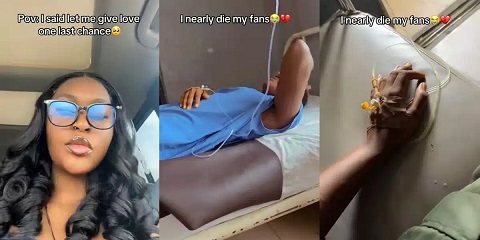 Nigerian Lady Hospitalized After Messy Breakup (Video)