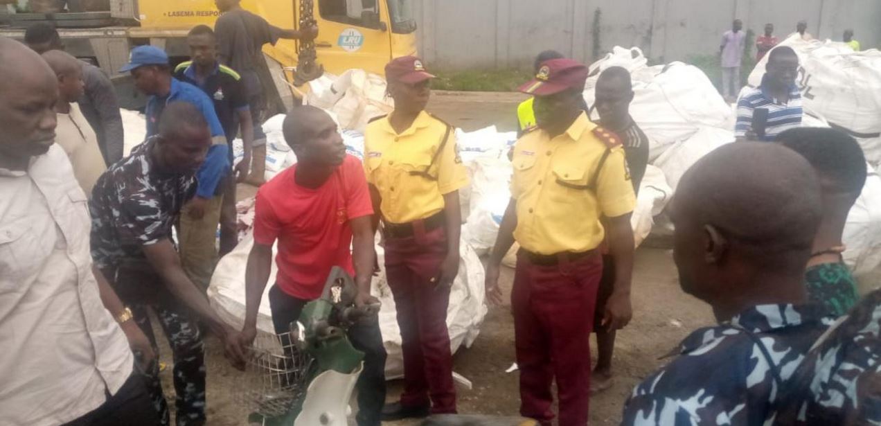 Truck Accident Kills Female Biker In Lagos