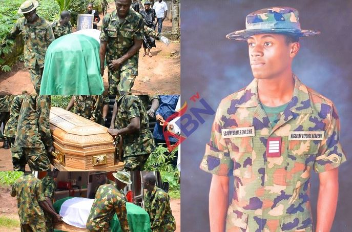 20-year-old Airforce Cadet Who Died In Abia Hotel Swimming Pool Is Laid To Rest (Photos)