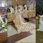 Nigerian Couple Ties The Knot in Stunning Isi Agu Attire (Video)