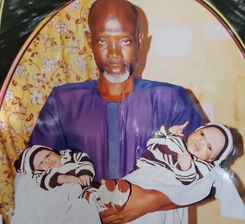 Father of Twins Begs For Help After Wife Died Shortly After Delivery In Kogi (Photo)