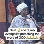 Video Of Deaf And Mute Evangelist Preaching In The Market