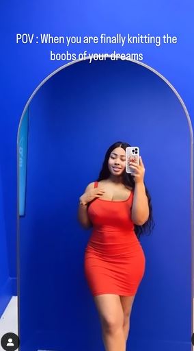 BBNaija’s Nina Ivy Announces She’s Getting Bre@st Reduction Surgery Years After Undergoing BBL Surgery To Enhance Her Backside (Video)