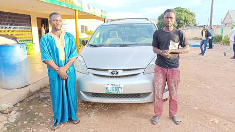 Photo Of Suspect Who Stole Car From Abuja And Arrested In Jos