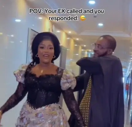 Nigerian Lady Reconciles With Ex-boyfriend After Breakup, Marries Him (Video)