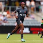 Super Falcons’ Camp Comes Alive As Oshoala Arrives Sevilla